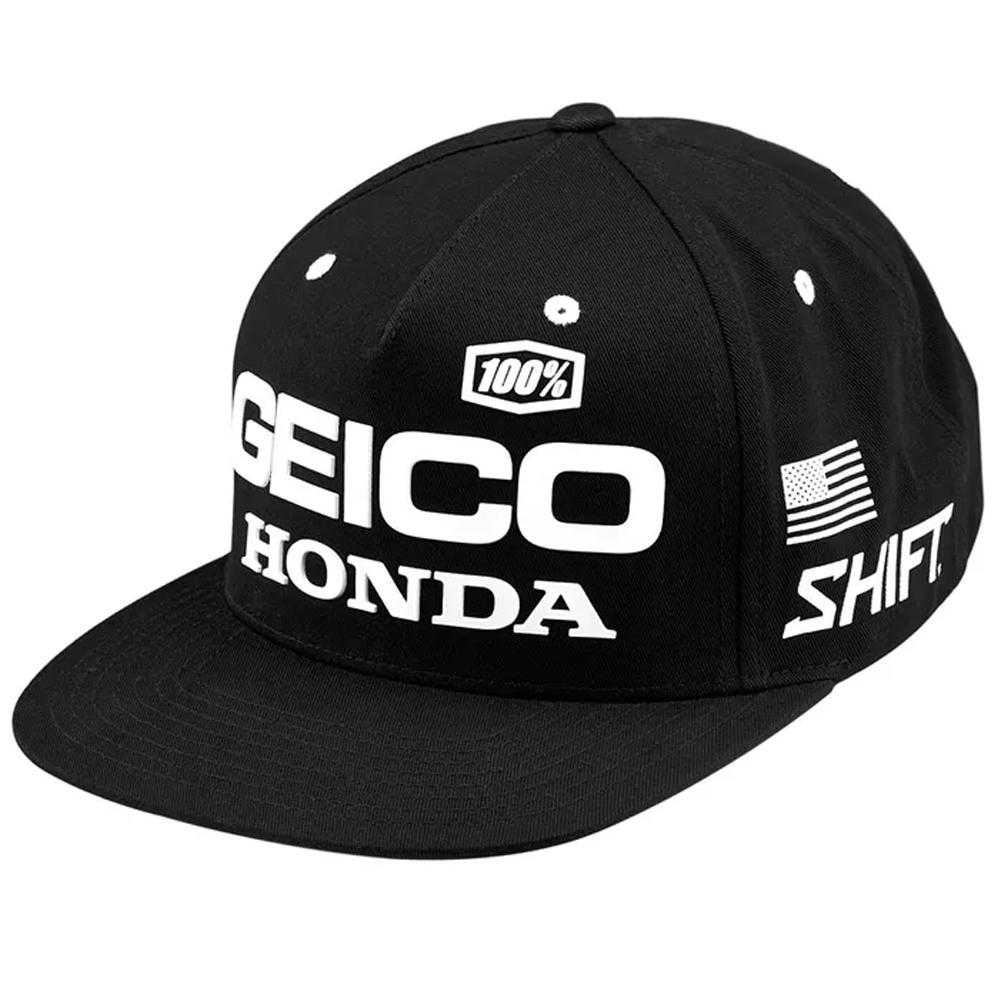 100 Percent, 100% - Geico Honda Podium Snapback Hat